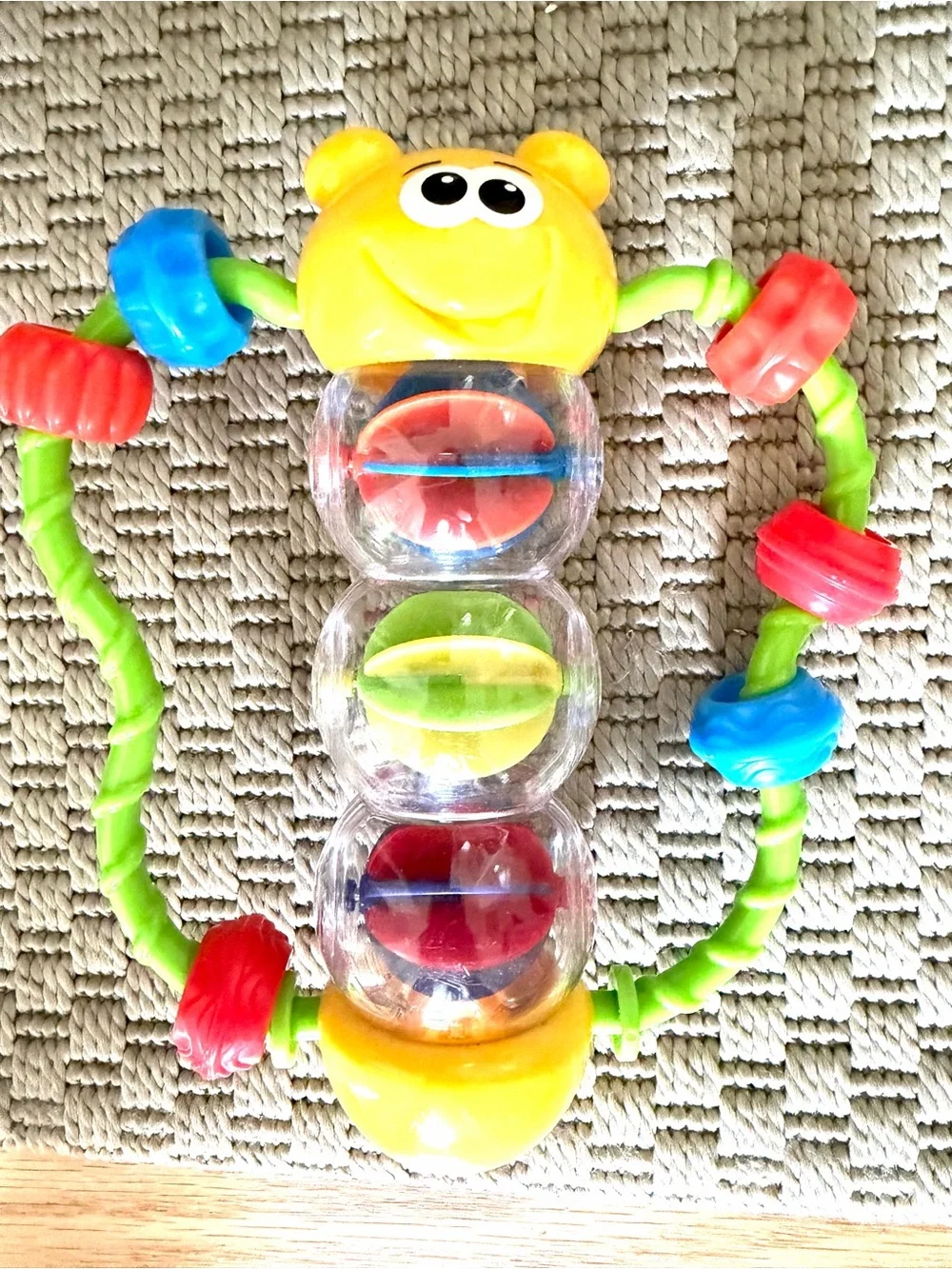 Baby Sensory Toy Lot 5pc Oball Nuby Rattle Teether Infant Fine Motor Grasp Toys